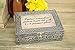 Cottage Garden Granddaughter Silver Metal Music Box