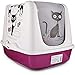 So Phresh Mulberry Open Cat Litter Box, Large