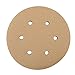 LotFancy 6 Inch 6 Hole Sanding Discs, 100PCS 60 80 120 150 220 Grit Sandpaper Assortment - Random Orbital Sander Pad, Hook and Loop Sand Paper