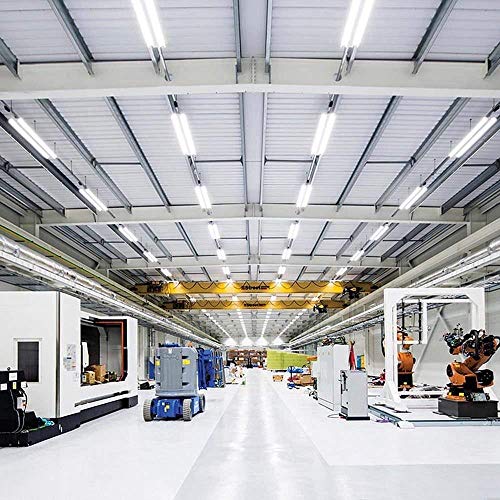 Brillihood R17D LED 8FT Tube Light Bulbs, 40W (90W Equivalent), 4500LM, 6000K (Bright White) T8/T12 8FT LED Bulbs for Fluorescent Fixtures, Dual-Ended Power, (10-Pack) - Thumbnail 6