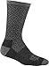 Darn Tough Vermont Women's Lattice Crew Light Cushion Hiking Socks, Charcoal, Medium