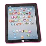 ULAKY Pad Touch Screen Tablet, Educational Learning Toy Playing Toy Electronic Educational Learning Machine, Mixed color in English