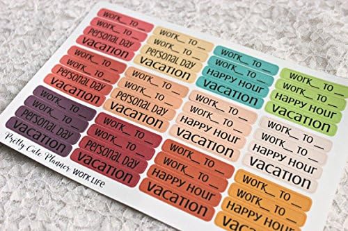 Reminder Stickers / Daily Work Life Stickers / Planner Stickers / Planner Decor / ECLP Stickers / Happy Planner / Weekly Planning Stickers