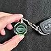 VILLSION 7 Color Changing Car Emblem Keychain with LED Light Key Chain for Car Interior Pendant Accessories