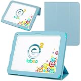 Evecase Ultra-Thin Multi-angle Stand Slim Smart Cover Case for Tabeo e2 8 inch Kids Tablet - Toys R Us' 2nd Gen Android Tablet (Blue)