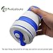 AvaLeisure Collapsible Coffee Mug – a Foldable 12oz Drinking Cup with Lid for Water, Coffee, Tea, Soft Drinks, Ideal for Camping, Travel, Hiking, Picnic, Lunch (Lilac)