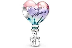 LUXILLA Love You Best Friend Grandma Wife Heart Charm 925 Sterling Silver Charms Fit for Bracelets Necklace Jewelry Gift for Women