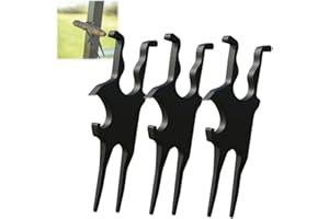 Zcayi Gimme Golf Tool, Magnetic 3-in-1 Golf Clip Divot Tool, Multifunctional Portable Holder Bottle Opener Beer Shotgun Divot Repair Tool Marker Accessories for Golf Cart(3pcs)