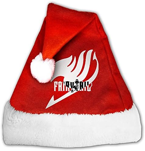 Edolas Fairy Tail Anime Symbol Fashion Decoration Christmas Santa Claus Hats Red For Adults And Kids