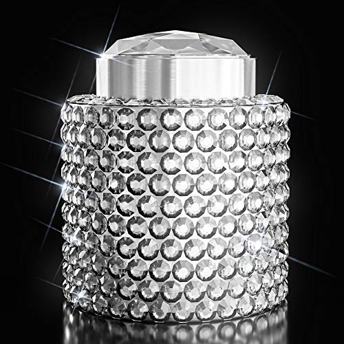 Champagne Stoppers Professional Reusable Patented Crystal Champagne Bottle Stopper & Vacuum