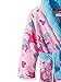 Trolls Girls' Little Luxe Plush Robe, Light Pink Fun, 6