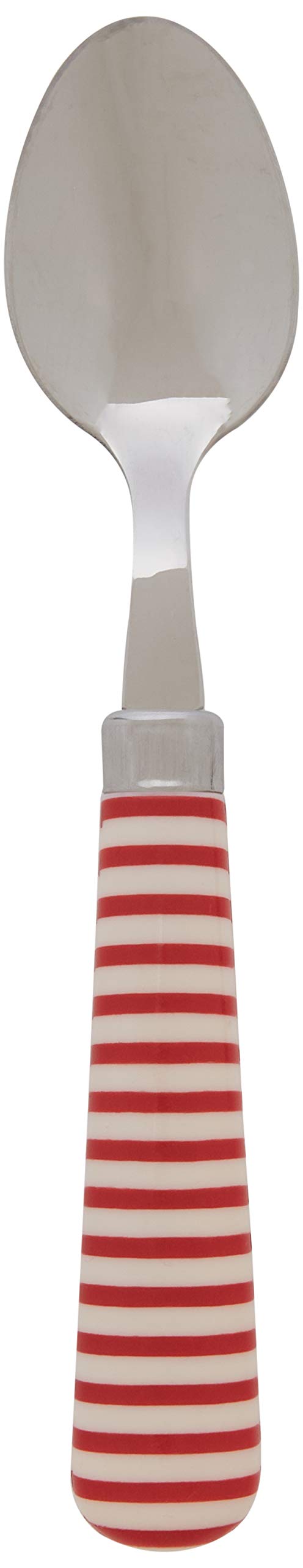 Kitchencraft KCTSPNHOOPRD Red Hoops Printed Spoon, Red