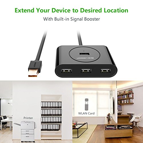 UGREEN USB Extension Cable USB 2.0 Active Repeater Extension Hub Cable
