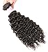 Beauty Forever Brazilian Curly Hair 1 Bundle 95-100g Hair Weave 100% Unprocessed Human Virgin Hair Extensions Natural Color Can Be Dyed And Bleached (26 inch)