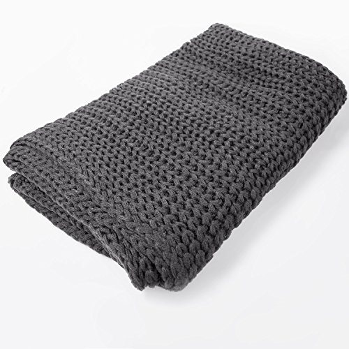 Women And Mens Winter Thick Cable Knit Wrap Chunky Long Warm Scarf