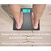 Pyle Digital Bathroom Scale Bluetooth, iPhone Health Devices, Wireless Smartphone Tracking for iPhone iPad & Android Devices (Black)