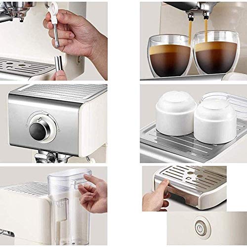 Kaffeemaschine Espresso, elektrischer Espresso Cappuccino Kaffeemaschine, Single-Serve-Kapsel-Kaffeemaschine, Filter… – Bild 7