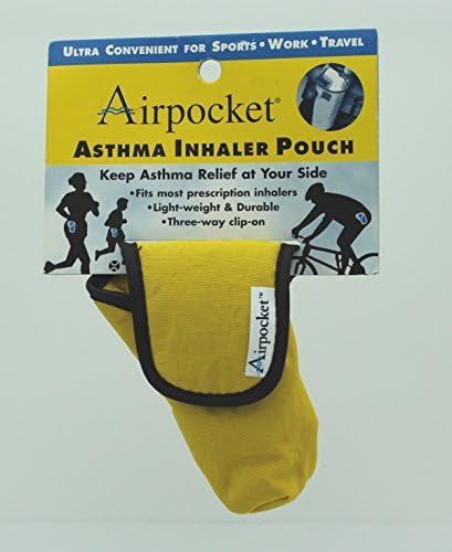 Airpocket® Asthma Inhaler Pouch ( Light Yellow)