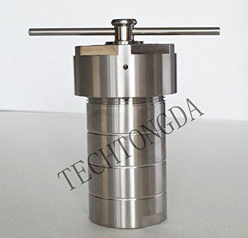 INTBUYING 200mL Teflon Lined Hydrothermal Synthesis Autoclave Reactor Lab Equipment