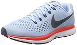 Nike Womens Air Zoom Pegasus 34, ICE BLUE/BLUE FOX Running Shoe (8.5)