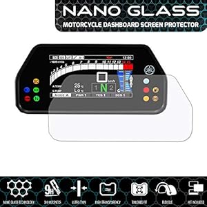 Speedo Angels SAYA7NG1 Nano Glass Screen Protector voor Yamaha 900 Tracer Gt (2018+), 1 x Ultra Clear