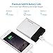 Poweradd Portable Charger Pilot 5G 10000mAh External SANYO Battery Cell 3.4A Charger Pack with Smart Charge for iPhone, iPad, Samsung Galaxy Note and More - Silver