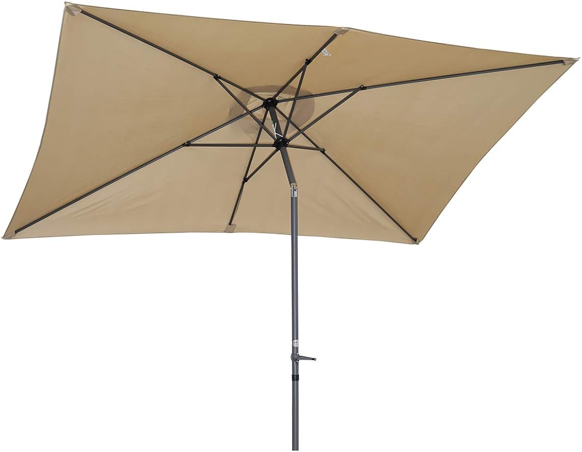 Angel Living 200 x 300cm Sonnenschirm Rechteckig Marktschirm