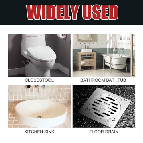 Terrifi Drain Clog Remover, Kitchen Granules Cleaner, Unclogs Grease Or Cooking Oil Blockages, Hair Powerful Cleaner For Clogged Sink, Fast Acting, Safe All Pipes
