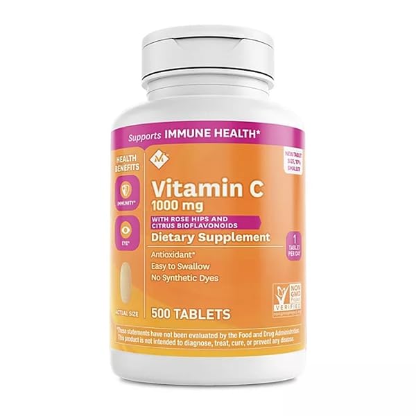MEMBER’S MARK VITAMIN C 1000 MG WITH ROSEHIPS AND CITRUS BIOFLAVONOIDS (500 CT.)