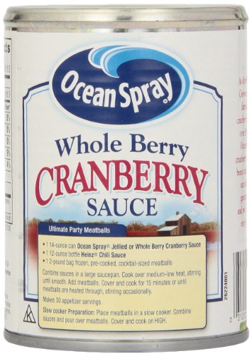 Ocean Spray Cranberry Sauce, Whole Berry, 14 oz
