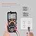 Multimeter, Tacklife DM07 6000 Counts Auto-Ranging Electrical Tester, AC/DC Voltage Current Detector, NCV, Resistance, Capacitance, Diode Electronic Tester, Duty Cycle digital Meter, 2.7 Inch LCD