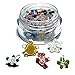 20+ Glass Flower/Daisy Screens [20 Pcs w/Small Container]