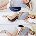 Lisenwood Pregnancy Pillow Wedge for Maternity, Belly Wedge Pillow with 2-Sided Soft & Firm Design, Belly & Back Support Wedge Pillow for Sleeping - Back Pain Relief Christmas Gift