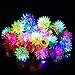 24 Pack - LED Light Up Porcupine Spike Rings Bulk - Blinky Jelly Ring Party Favor for Bar and Parties - Assorted Colors