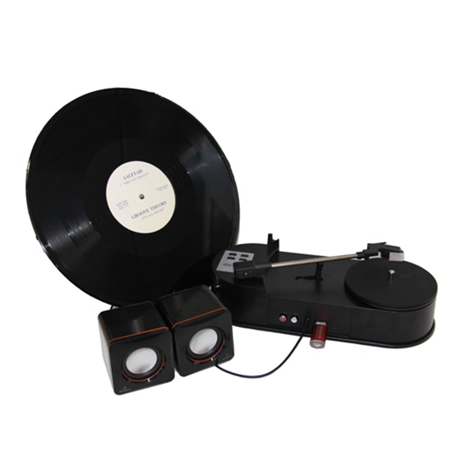 Septpenta Vinyl Turntable Record Player, Supports Conversion Vinyl Records To MP3, Plug and Play, USB 2.0 Professional Portable Turntable Vinyl Player for Music Lovers