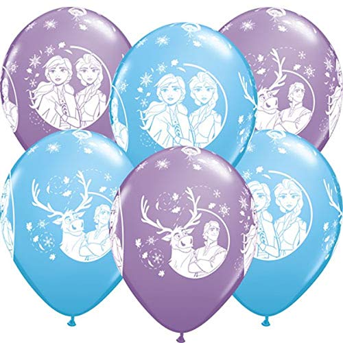 Qualatex Disney Frozen II Balloons, Blue