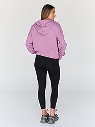Trendy Queen Hoodies for Women Full Zip Up Cropped