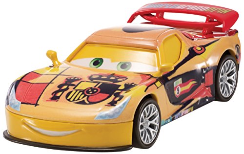 Disney/Pixar Cars, WGP (World Grand Prix) Die-Cast Vehicle, Miguel Camino #7/15, 1:55 Scale