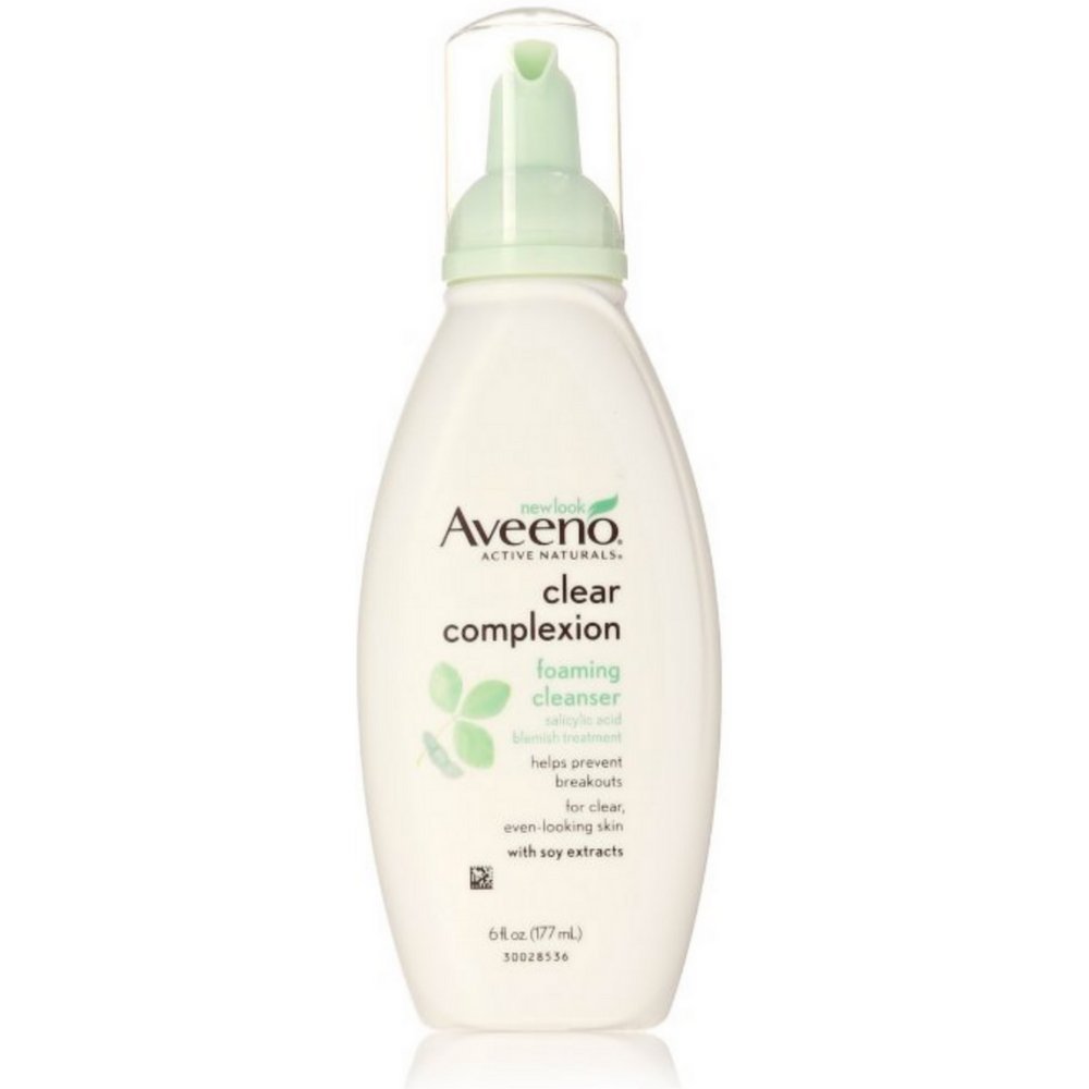 aveeno clear complexion foaming wash