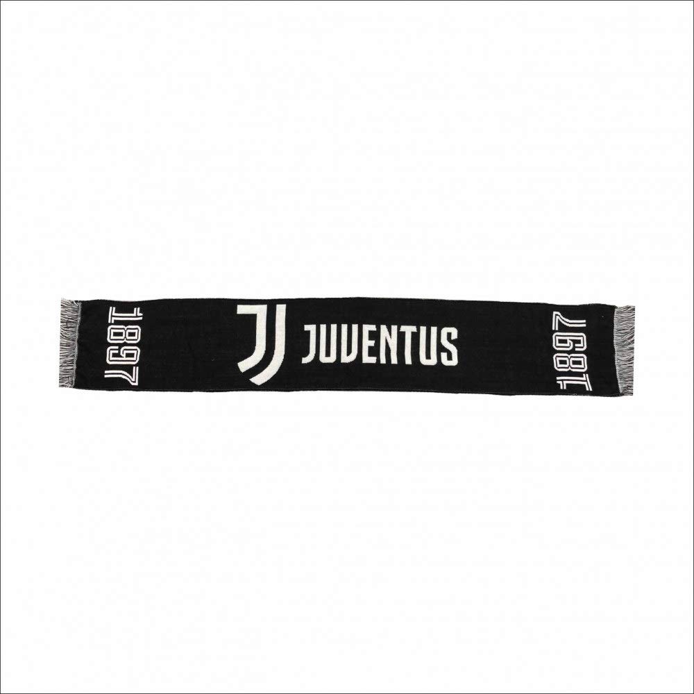 Juventus Juve Official JJ11 Black Jacquard Scarf