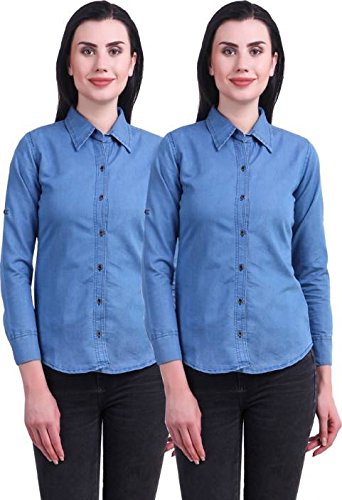amazon denim shirt womens