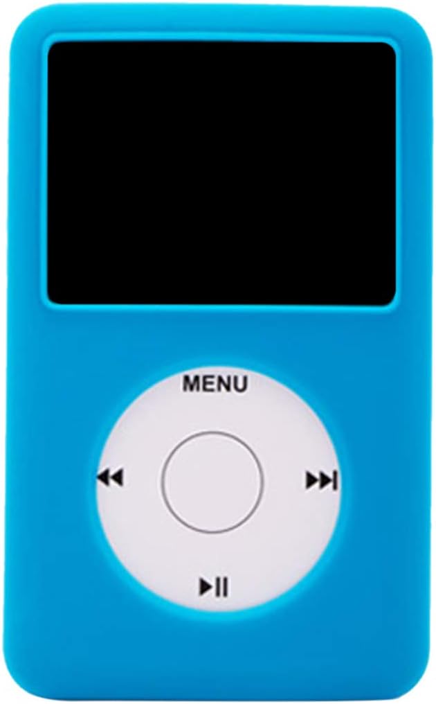 SPDYCESS Silicone Skin Case Cover Protector for iPod Classic 80GB 1st, 120GB 2nd, 160GB 3rd Generation(Blue)