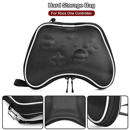Controller Carry Case, Portable Hard Storage Bag for Xbox One Controller for Travel Portable Protective Bag