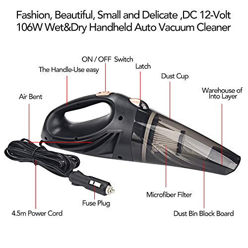 3 Portable+Handheld+Cleaner+Mosunx+Rechargeable