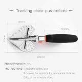 Philoch Multi Angle Miter Shear Cutter 45-135 Degree Adjustable Scissors w/ 2 view 2