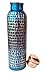 Rastogi Handicrafts New Creation Copper water Bottle for Ayurveda Benefit water storage Hand Hammered Tumbler (blue)