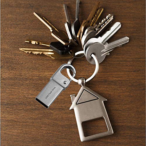 FUDOSAN USB Flash Drive 256GB Memory Stick Compact Pendrive Metal Thumb Drive for Computers