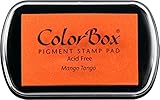 ColorBox Classic Pigment Ink Pad, Full Size, Mango Tango