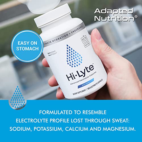 HiLyte Electrolyte Replacement Capsules Rapid Rehydration Supplement