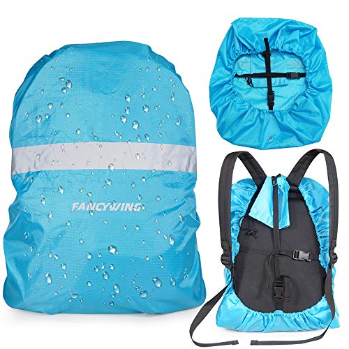 FANCYWING Waterproof Backpack Rain Cover with Reflective Strap, Upgraded 10-90L Non-Slip Rainproof Backpack Cover for Hiking, Camping, Hunting, Rain Cycling, etc. - Thumbnail 2
